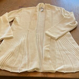 Vintage Vick Wayne Cream Women's Cardigan